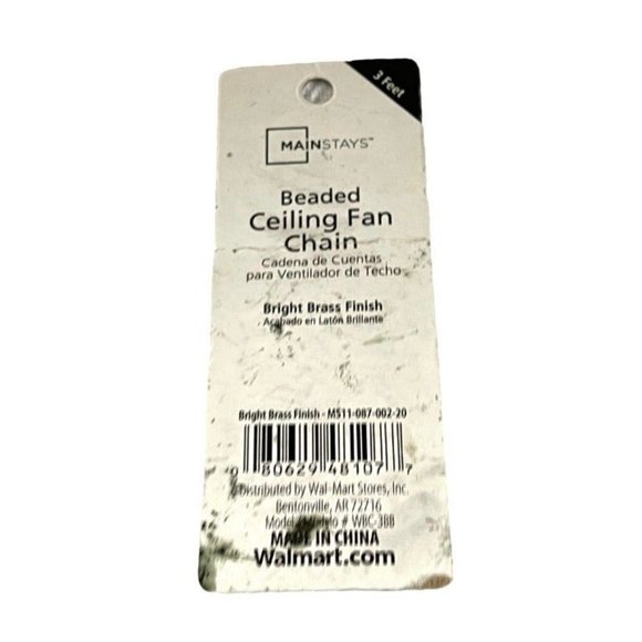 Beaded Ceiling Fan Pull Chain Extension - Picture 7 of 9